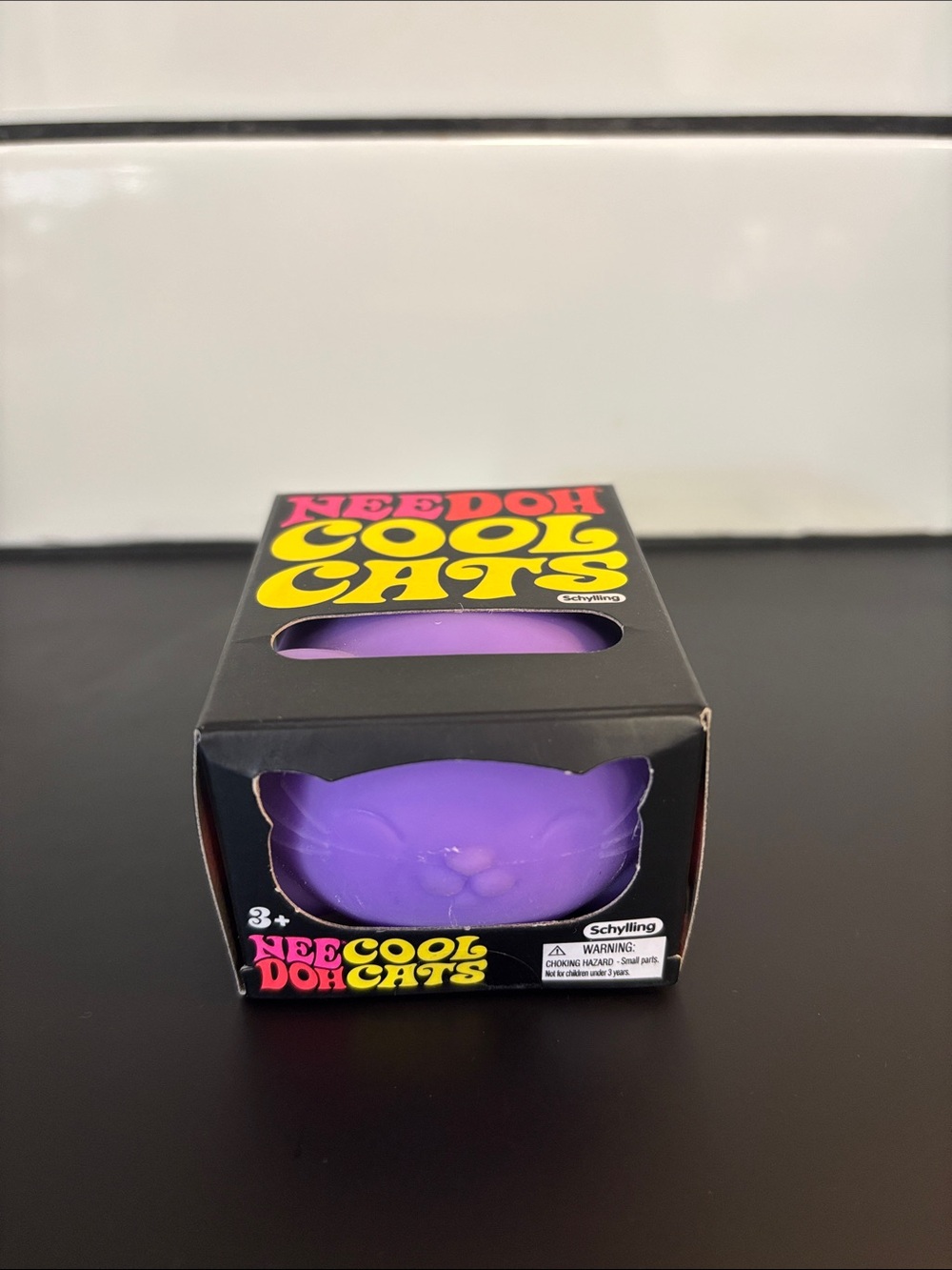 Authentic NeeDoh Cool Cats Squishy Schylling NIB